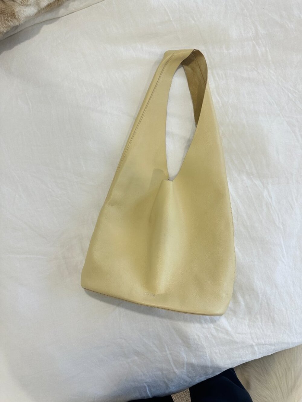 THE ROW Bindle Three Bag - Eggshell - Picture 4 of 10